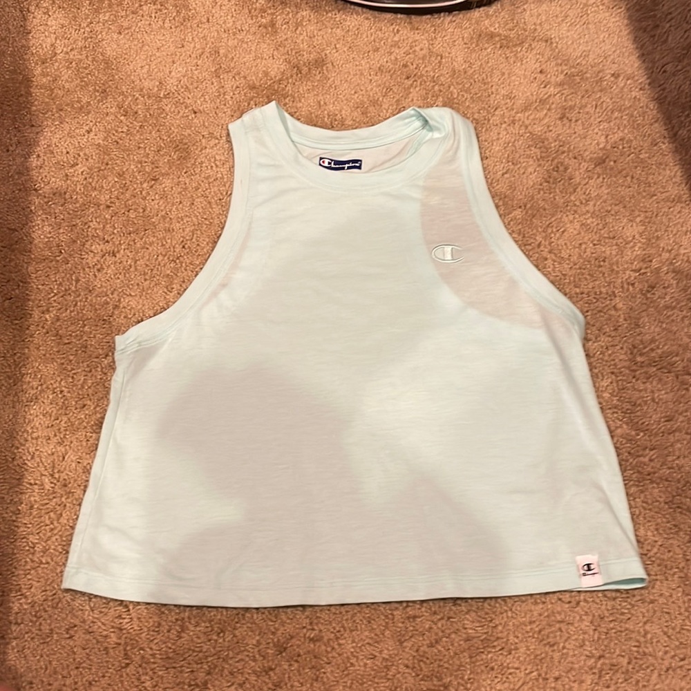 Blue tank top